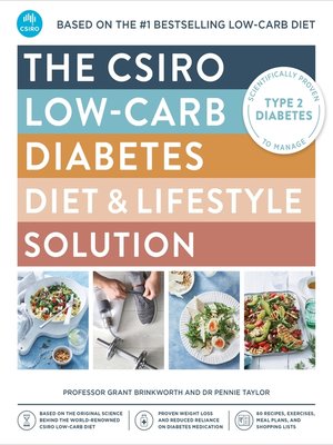 cover image of The CSIRO Low-carb Diabetes Diet & Lifestyle Solution